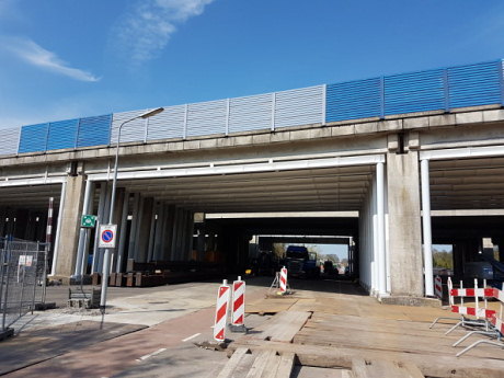 SNAC opleggingen in Ringvaartviaduct