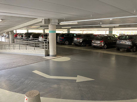 parkeergarage CHU de Liège