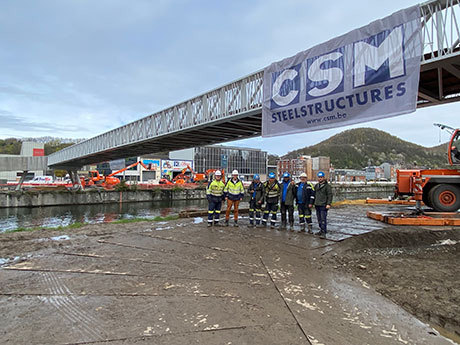 voetgangersbrug Passerelle Astrid