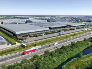 bedrijventerrein Trafficport in Maasbree