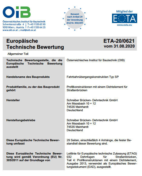 ETA-certificaat