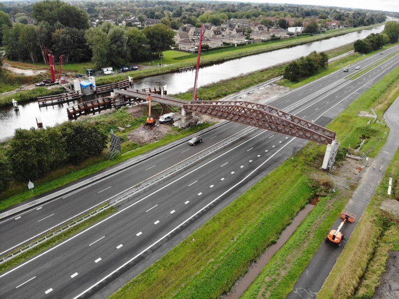 De Blauwe Loper over de A7